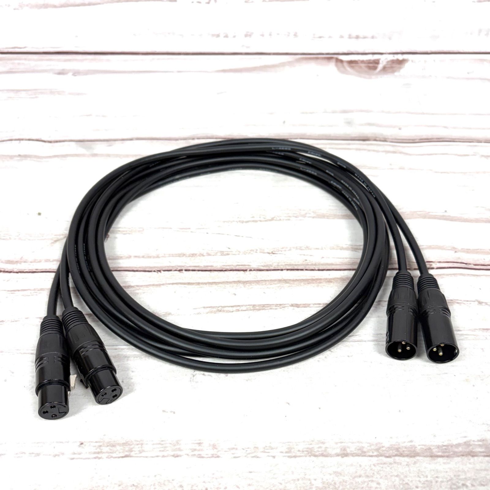 CANARE 4E6S 20m 2本 NEUTRIK XLR マイクケーブル Amazon.com: Canare L-4E6S Star Quad XLR Microphone Cable | Neutrik