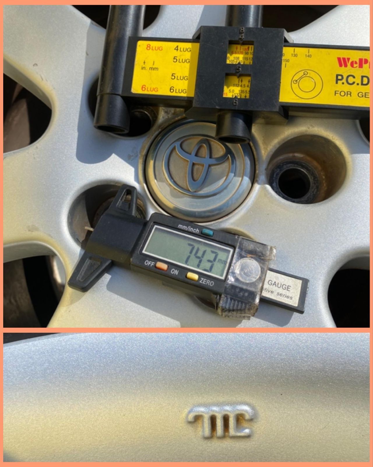 ZT-7547] 4本 5穴 TOYOTA アルミホイール 16X6 1/2JJ ヨコハマタイヤ