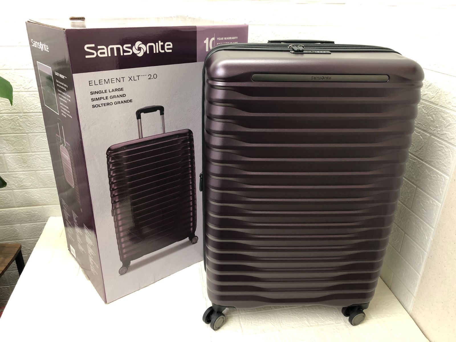SAMSONITE サムソナイト エレメント スーツケース 27インチ ブラック