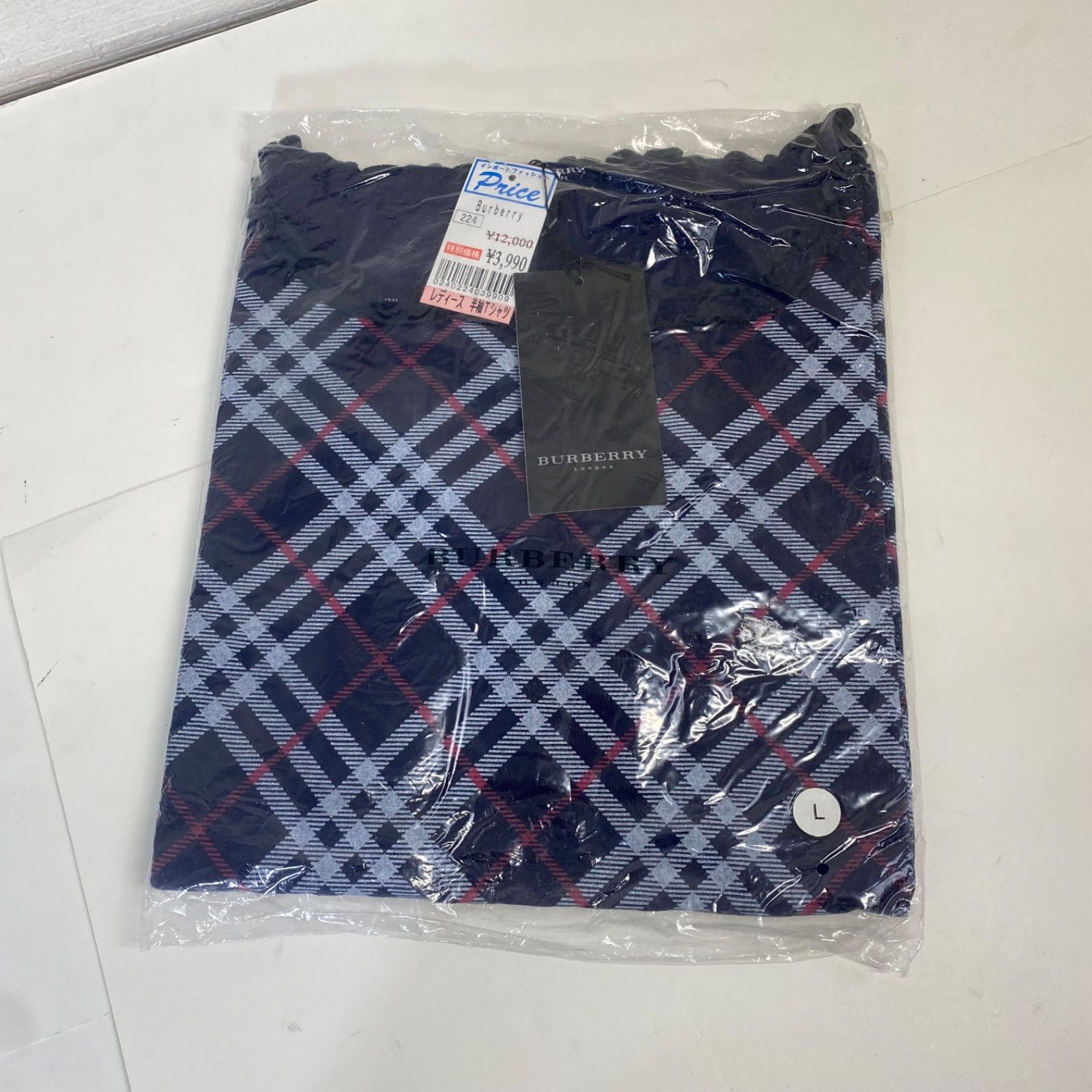新品未使用】【タグ付き】Burberry バーバリー レディース 半袖 T 