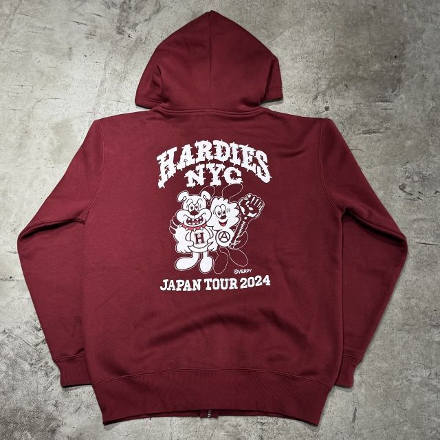 VERDY x HARDIES NYC ZIP HOODIE SIZE-L ヴェルディ ハーディーズ