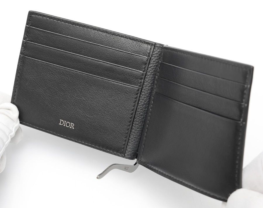 ディオール / DIOR CD Icon マネークリップ付き ウォレット