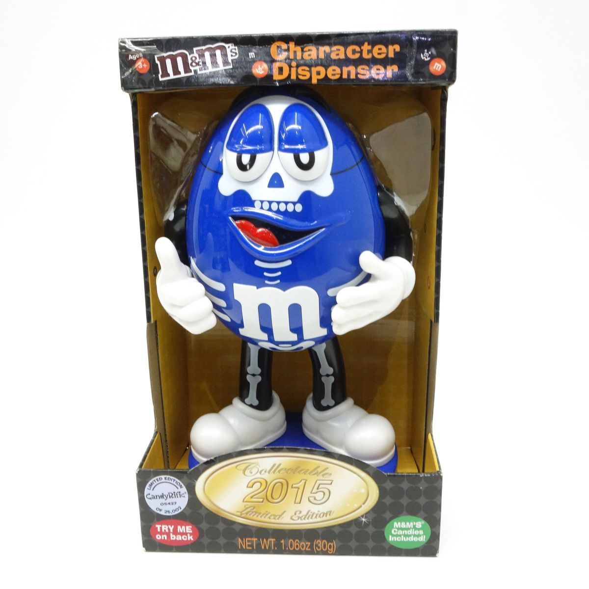 ザ*キ様 激レア M&M's 2015年限定キャラクターディスペンサー M&M's 2015 リミテッドエディション キャラクターディスペンサー ※中古