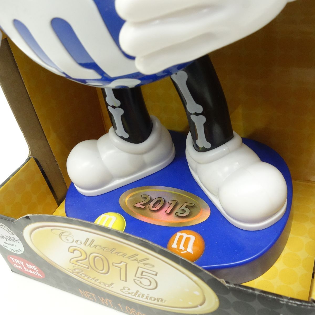 ザ*キ様 激レア M&M's 2015年限定キャラクターディスペンサー ☆VINTAGE JUNK☆【 m&m's ( エムアンドエムズ ) 】 ディスペンサー