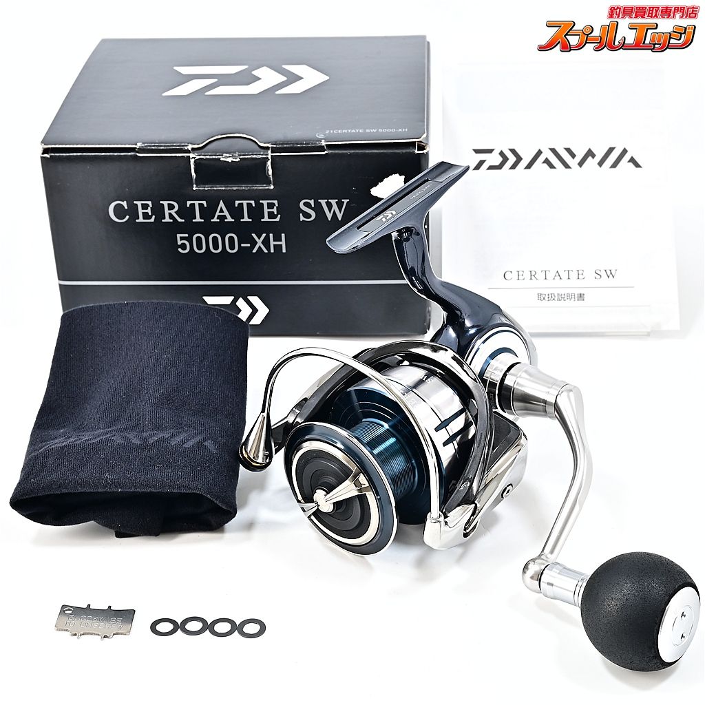 リール DAIWA 21 CREATIS SW 5000-H Daiwa Spinning Reel 21 CERTATE SW 5000-XH Gear Ratio 6.2:1 Fishing Ree