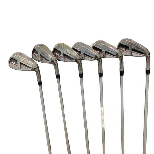 中古】 テーラーメイド M6 6S アイアンセット IR FUBUKI TM6(2019