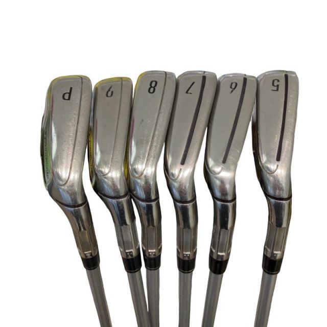 中古】 テーラーメイド M6 6S アイアンセット IR FUBUKI TM6(2019