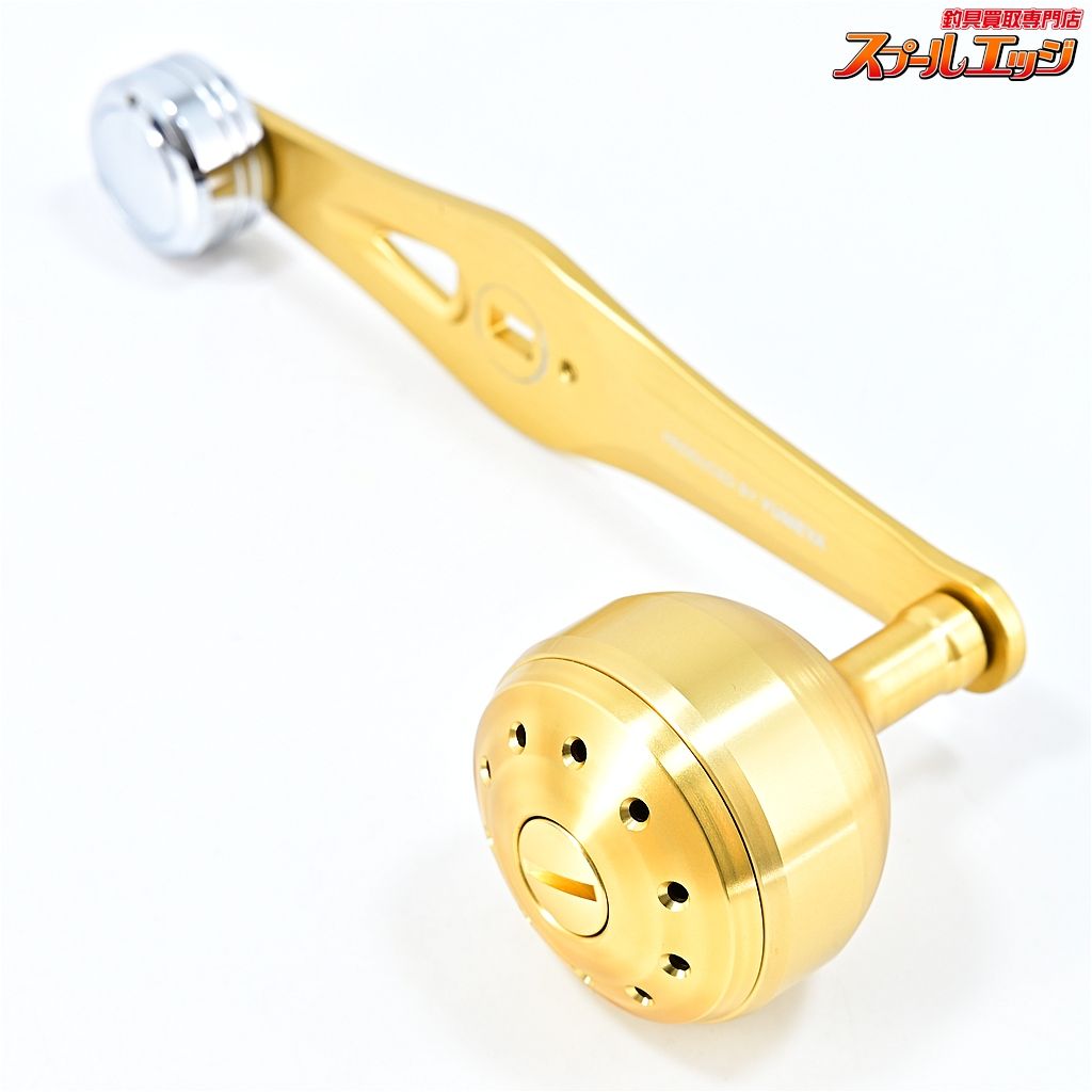 シマノx夢屋 15パワー ンスハンドル 65 mm アルミゴールド YUMEYAxSHIMANO m 43760