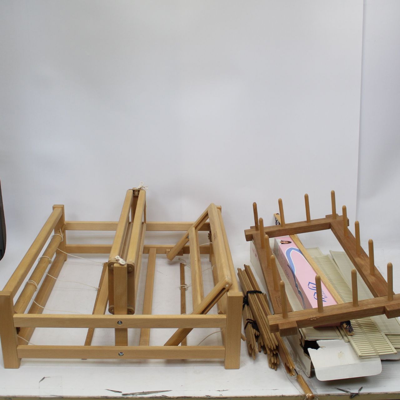 IS381)【現状品】KARANKO カランコ ホビーラホビーレ 小型織機 卓上