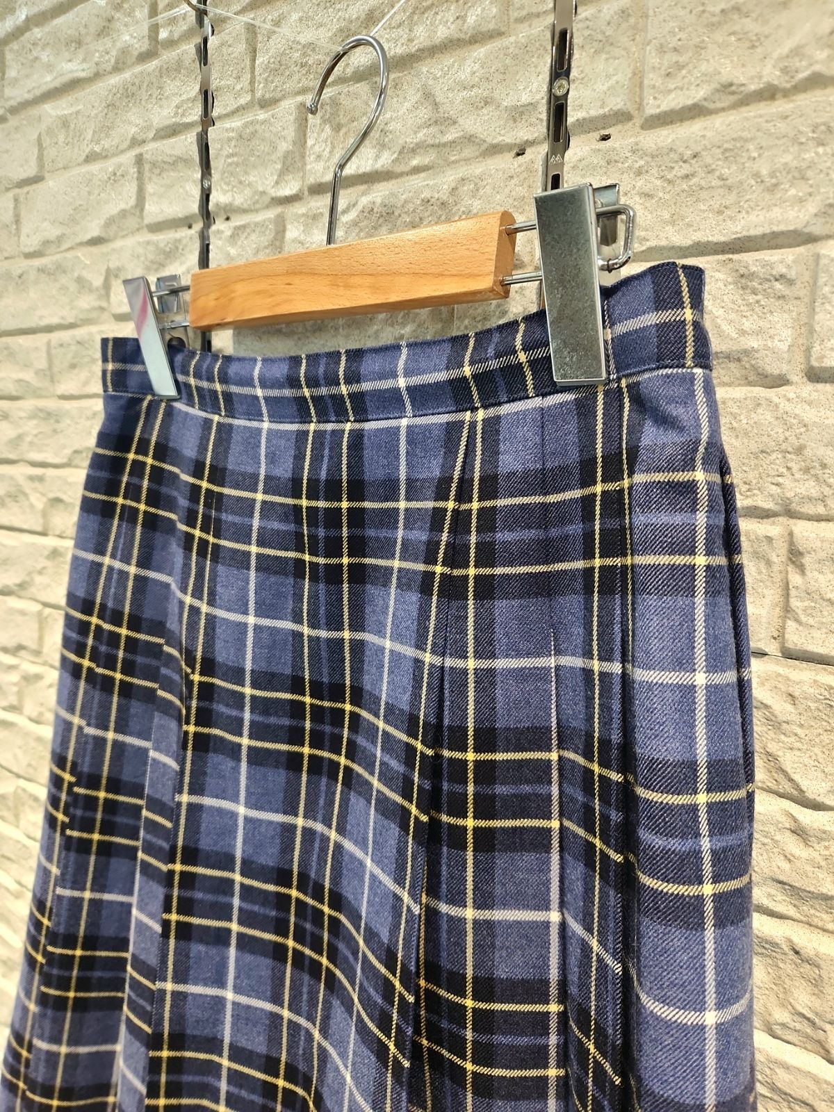 BURBERRY LONDON バーバリー ロンドン プリーツチェックスカート 160A