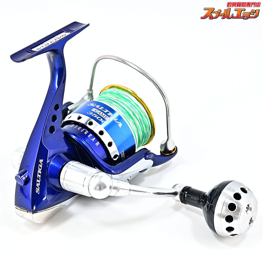  ダイワ 06ソルティガ ゲーム 3500 RCSパワーラウンドノブ37 mm Sサイズ装着 DAIWA SALTIGA GAME m 43786 スピニングリール リール
