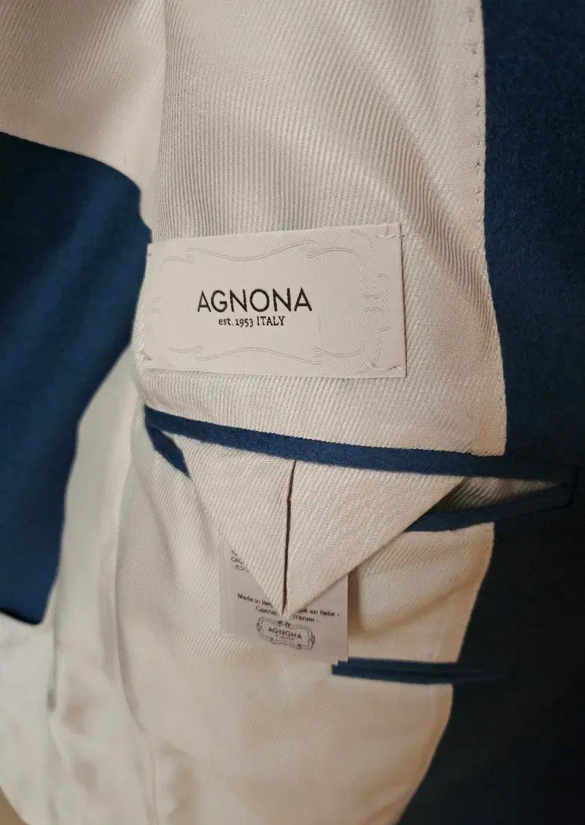 AGNONA アニオナ カシミア100% メンズジャケット - メルカリ