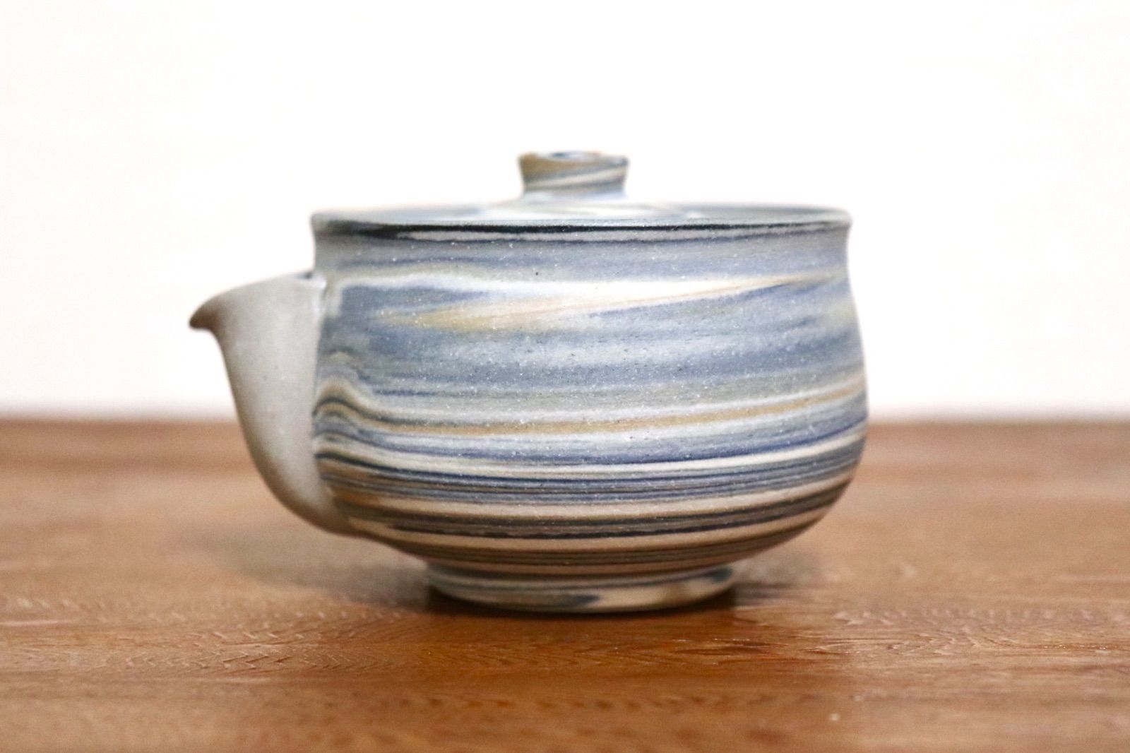  GMIO 459○千代市陶房 清水万佐年 丹波焼 宝瓶 伝統工芸 煎茶道具 茶器 急須 急須 日本茶用品 茶器