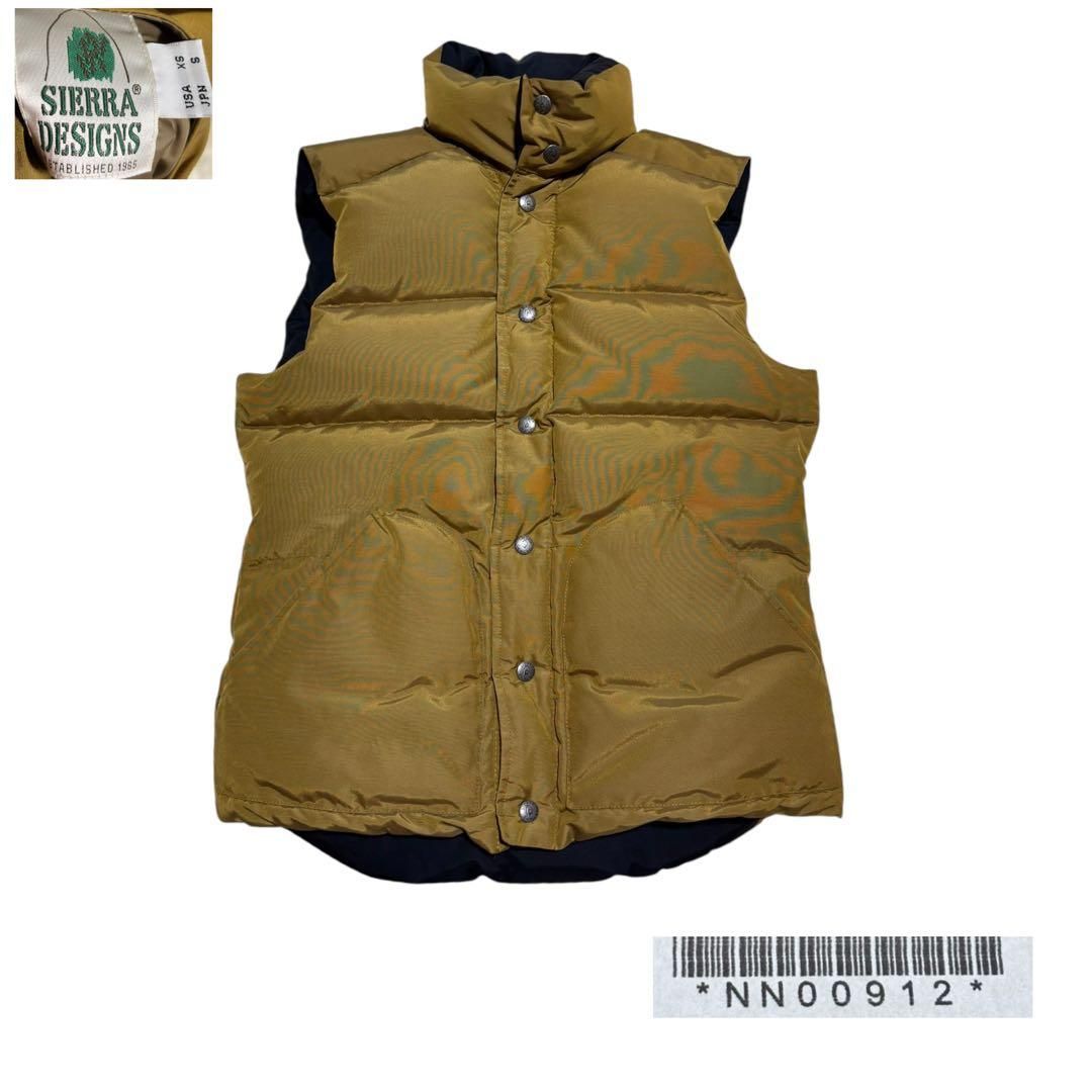 SIERRA DESIGN シエラデザイン リバーシブルダウンベスト60/40 - メルカリ