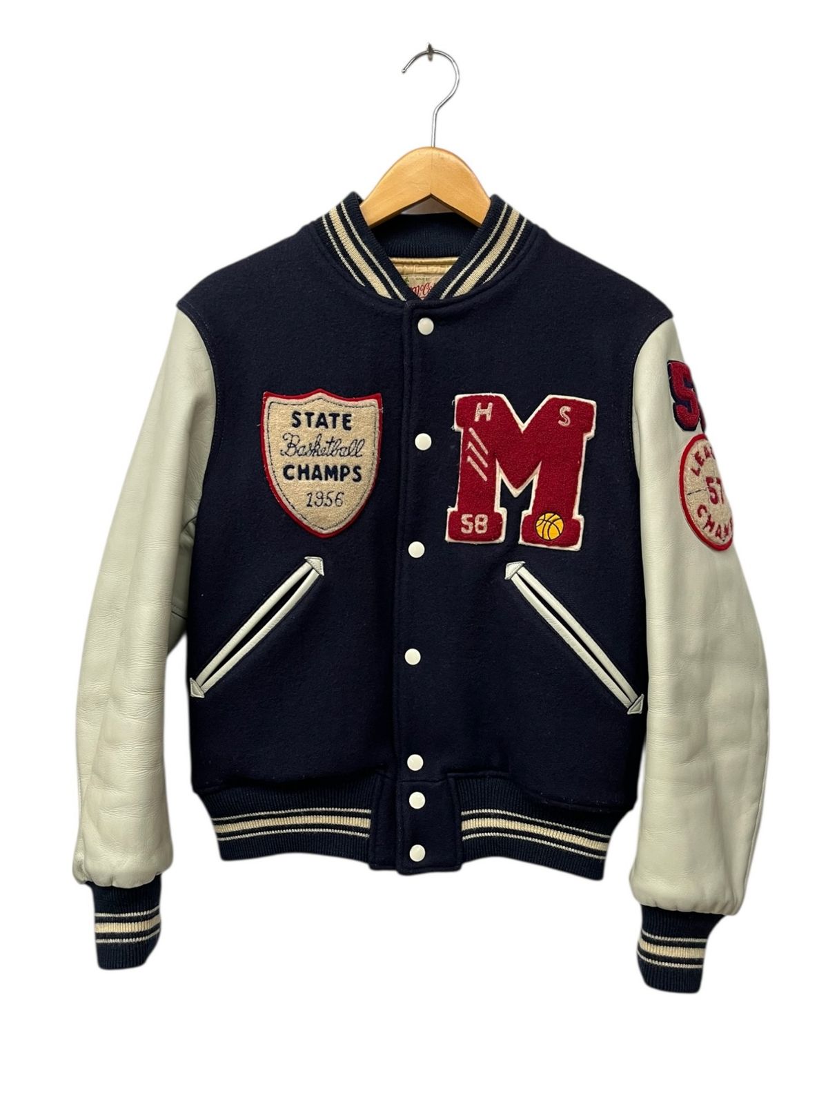 THE REAL McCOY'S (ザリアルマッコイズ) MAYWOOD WILDCATS スタジャン