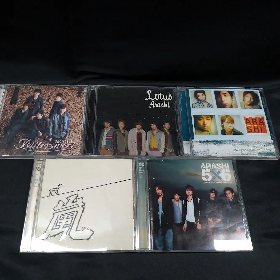 嵐 CDまとめ売り Bittersweet 他［CD5組セット］状態：良 - メルカリ