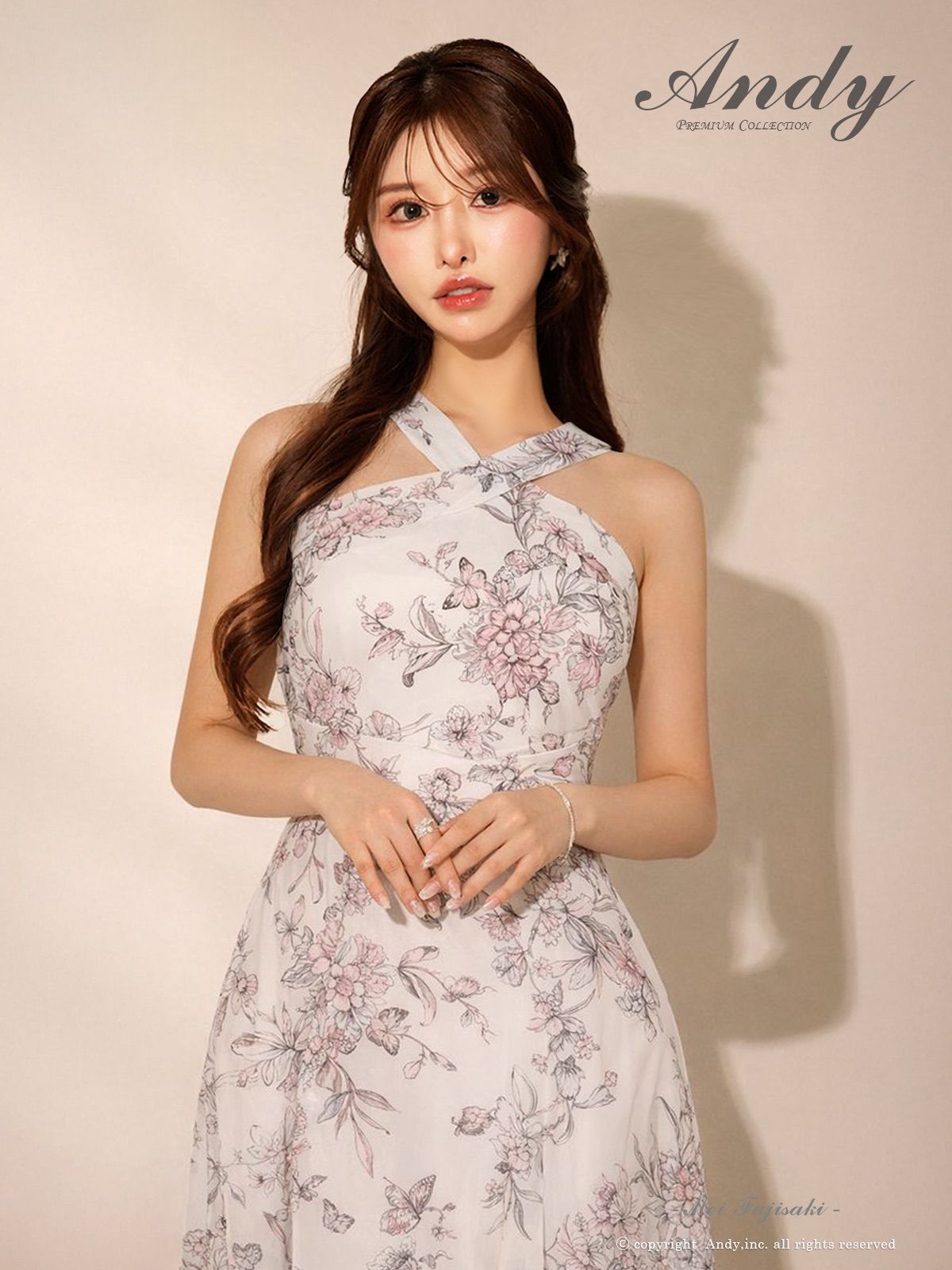 Andy フローラルプリント マキシドレス Andy Maxi Dress - Olive Ditsy