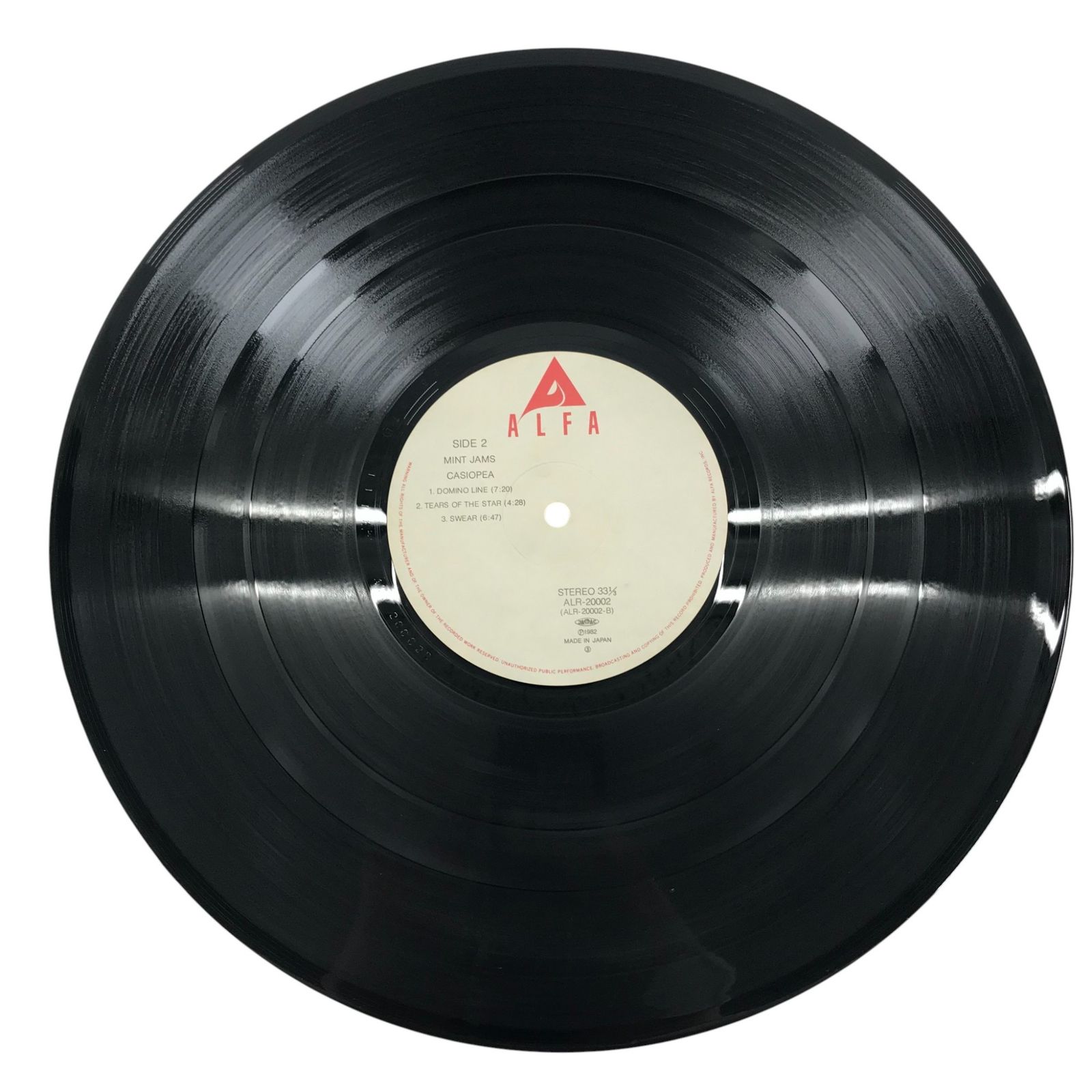 カシオペア/ 「Mint Jams=ミント・ジャム」 ALR-20002 Casiopea Mint Jams ALR-20002 LP / カシオペア ミントジャム レコード