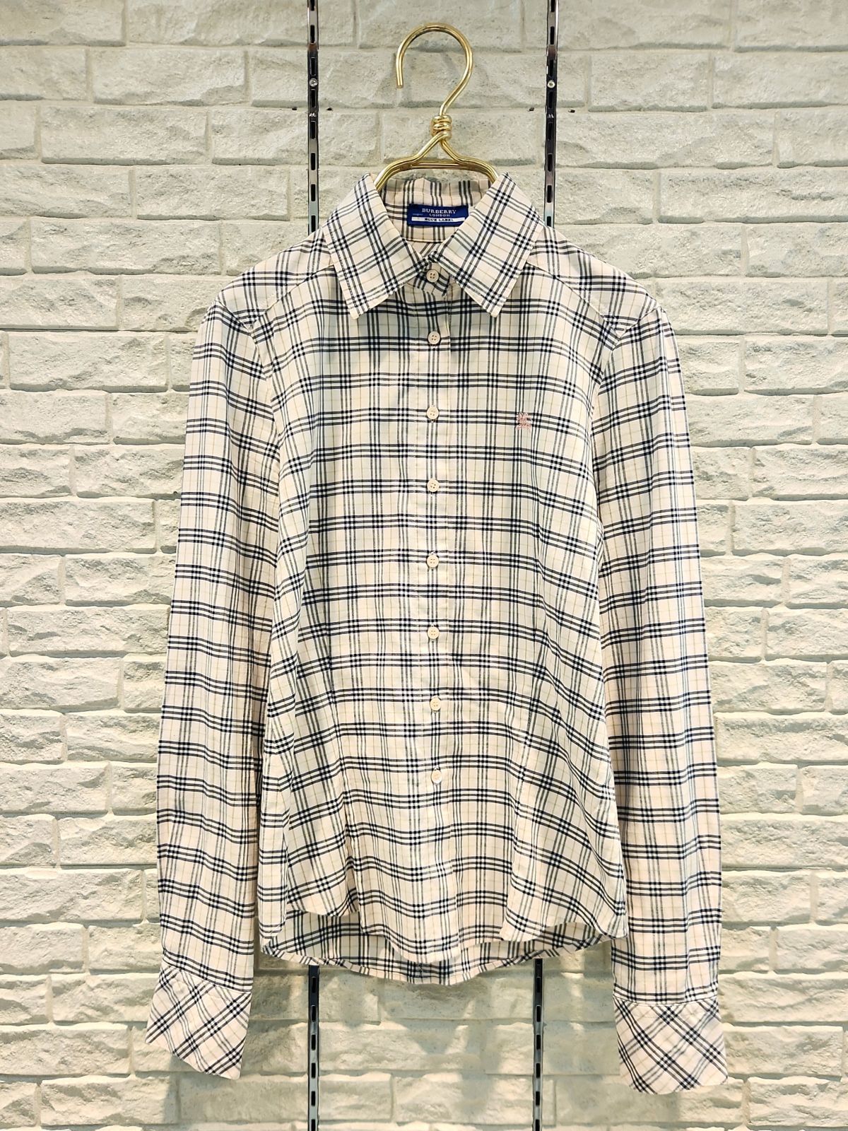 BURBURRY BLUE LABEL バーバリー ブルーレーベル ホワイトノバチェック