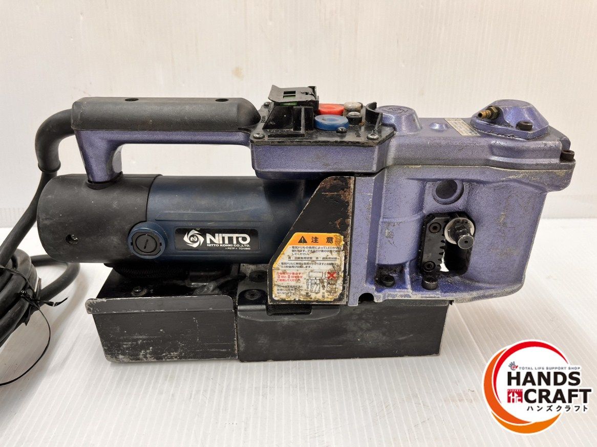  日東工器 NITTO アトラエース LO-3000 A 磁気ボール盤 100 V 品 穴あけ機 電動工具 エア工具