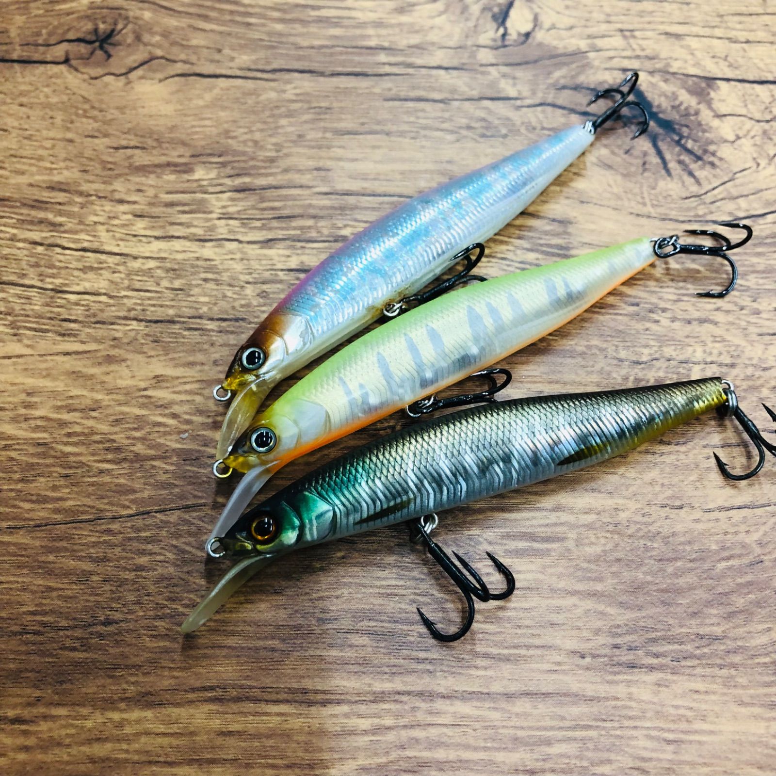 イッセイ GCミノー 89 3点セット 一誠 ミノー G.C MINNOW 89 ISSEI No