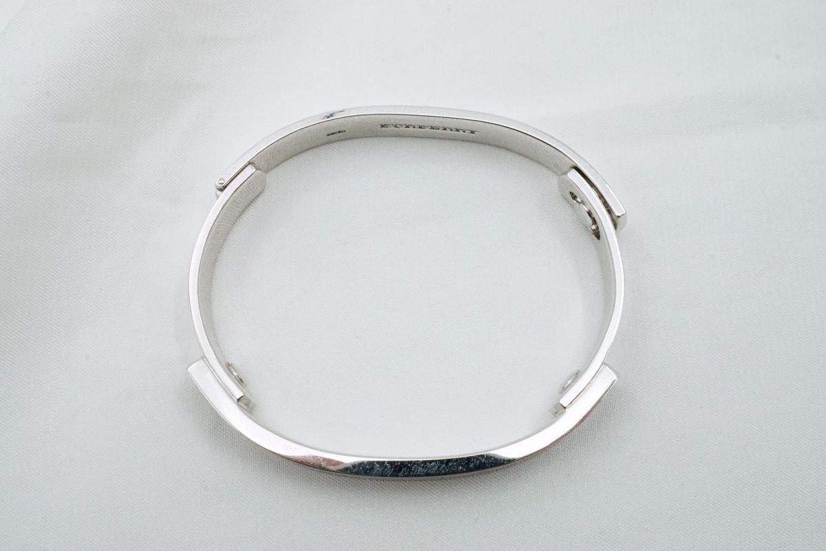 バーバリー ブレスレット バングル ノバチェック アクセサリー メタル