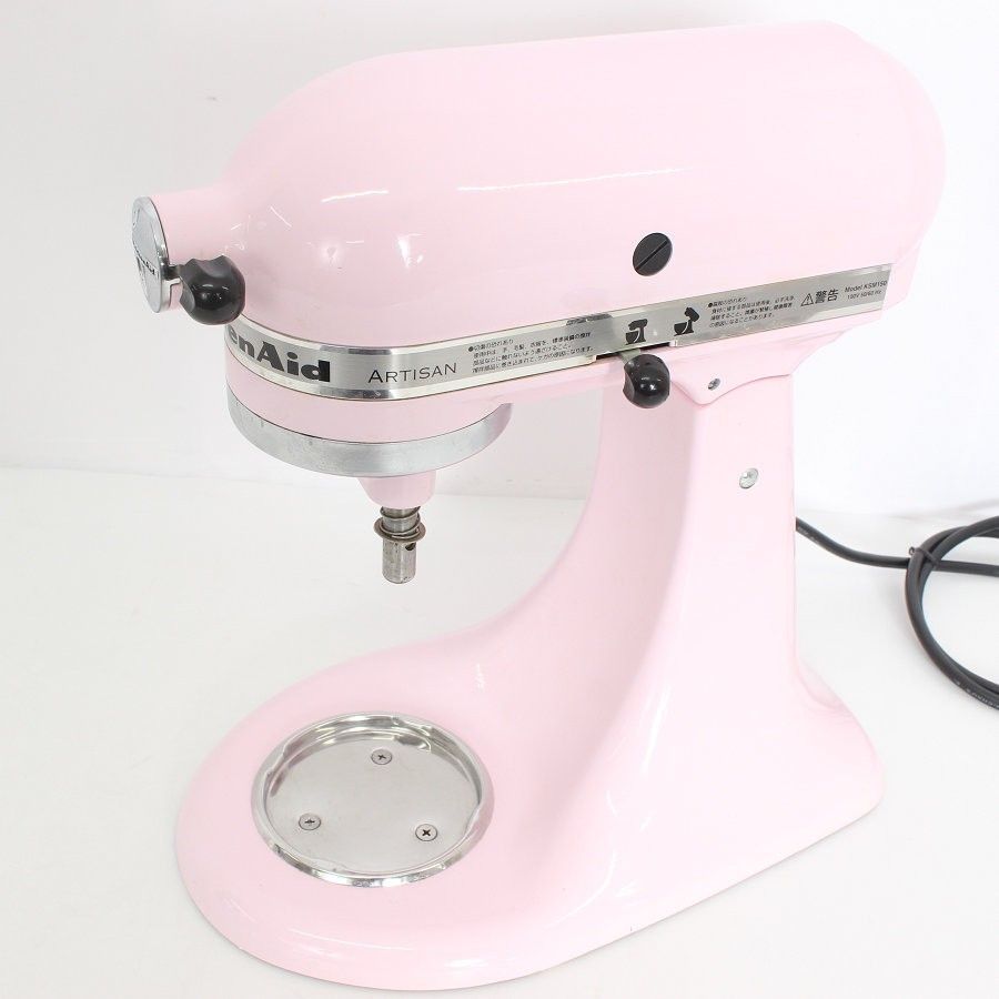 【美品】キッチンエイド スタンドミキサー ミニ ピンク KitchenAid KitchenAid（キッチンエイド） ミニスタンドミキサー3.3L+フード