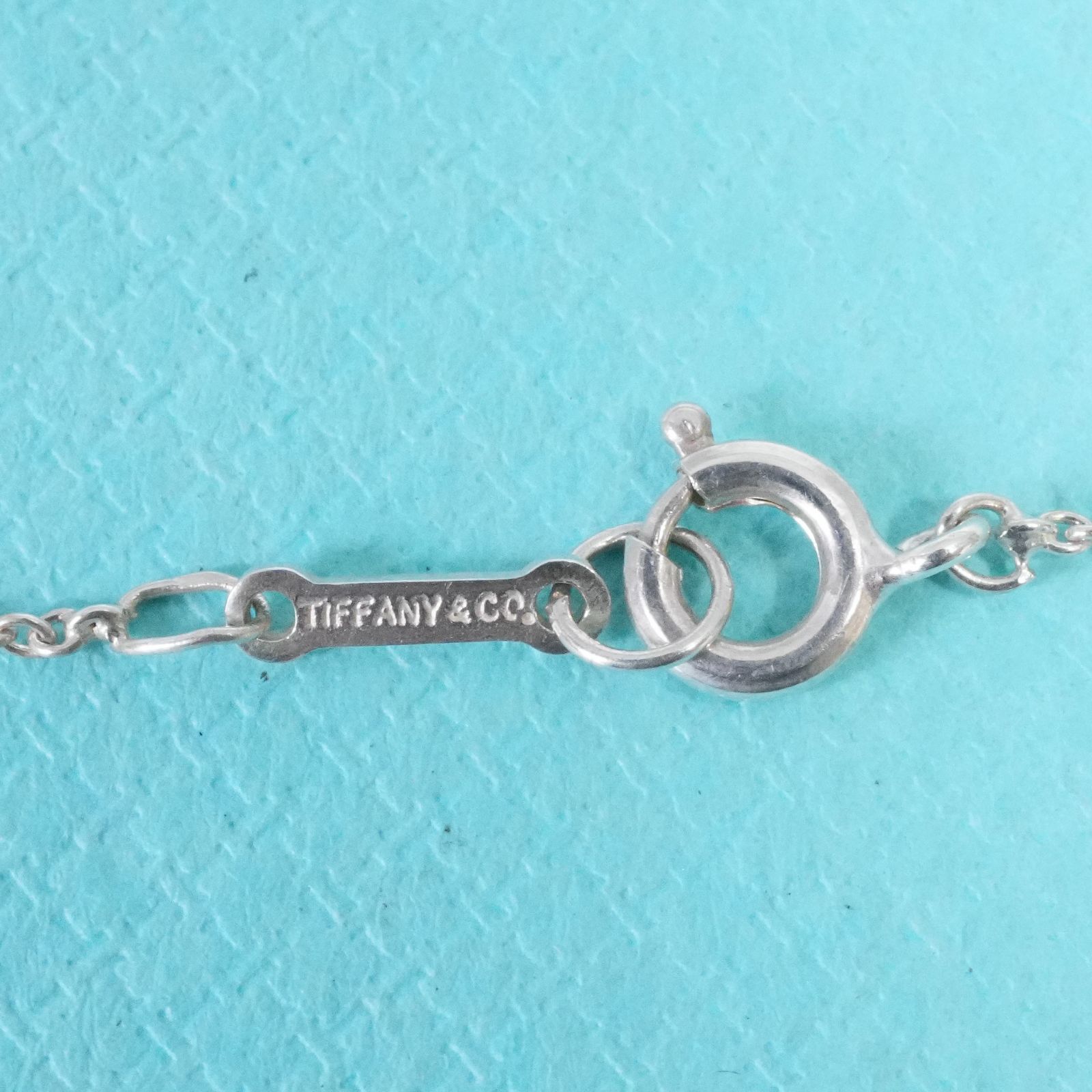 極美品 ティファニー オープンハート シルバー925 ペンダント/25-2844