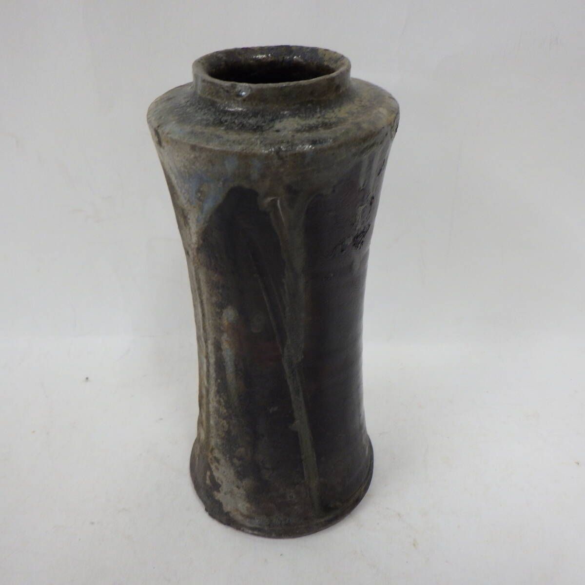 備前焼? 花器 花瓶 フラワーベース 一輪挿し 詳細不明 併売 - メルカリ