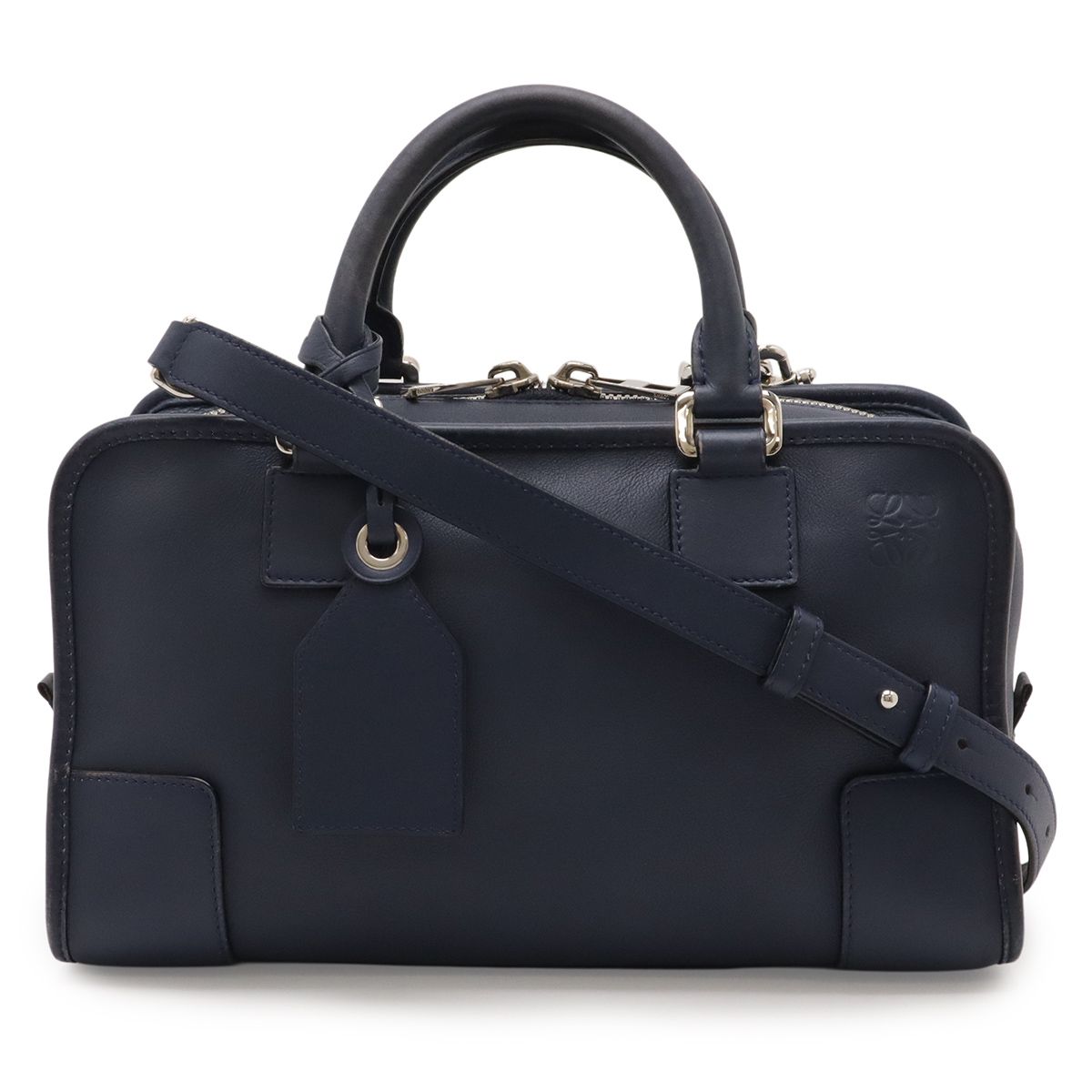 LOEWE ロエベ アナグラム スエード×レザー トートバッグ ブリーフケース LOEWE ロエベ アナグラム スエード×レザー トートバッグ ブリーフケース