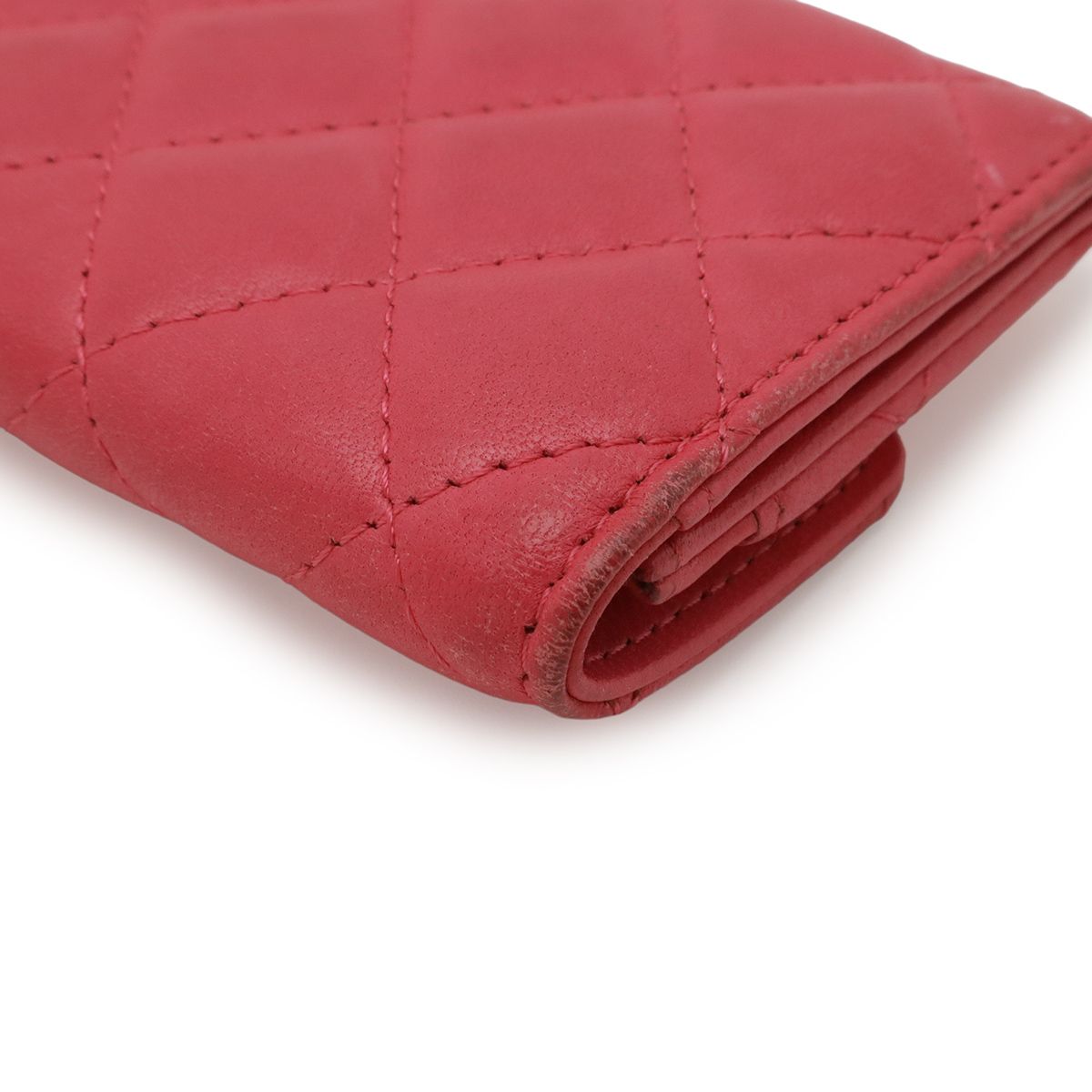 CHANEL シャネル マトラッセ ココマーク 名刺入れ カードケース パス