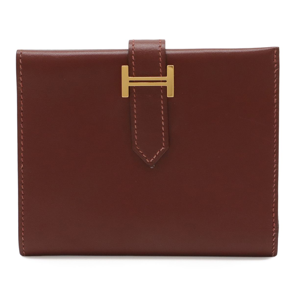 HERMES エルメス ベアンコンパクト 2つ折り財布 二つ折り財布 ボックス