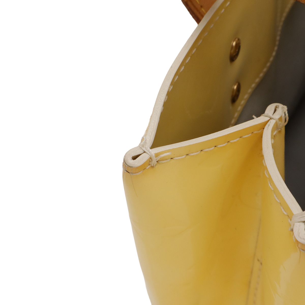 良品 ✨ルイヴィトン ヴェルニ リードPM イエロー バッグ ルイヴィトン モノグラム ハンドバッグ ヴェルニ リードPM イエロー