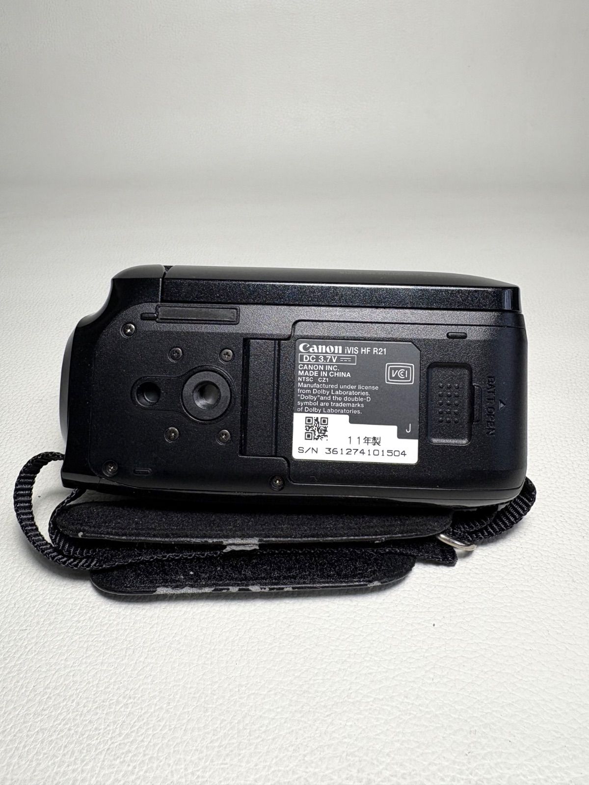 Canon デジタルビデオカメラ iVIS HF R21 ブラック 光学20倍 手ブレ