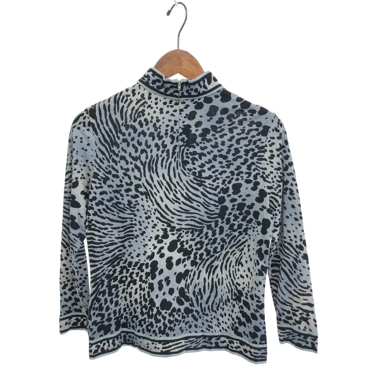 LEONARD レオナール ハイネックカットソー サイズ:L ウールシルク