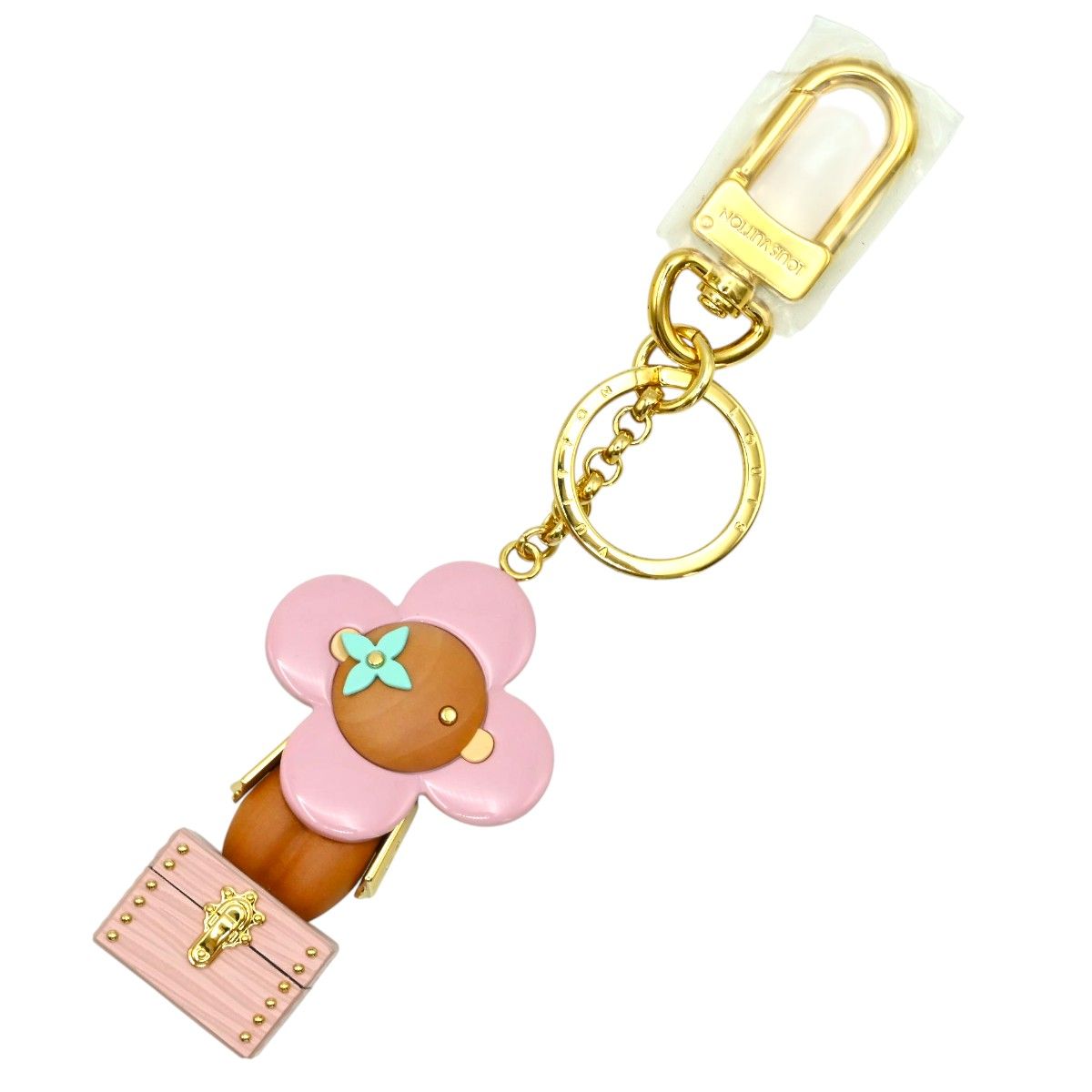 激レア ルイヴィトン　非売品　ヴィヴィエンヌ　キーホルダー　キーリング　ピンク LOUIS VUITTON - 新品 ルイヴィトン Louis Vuitton キーホルダー