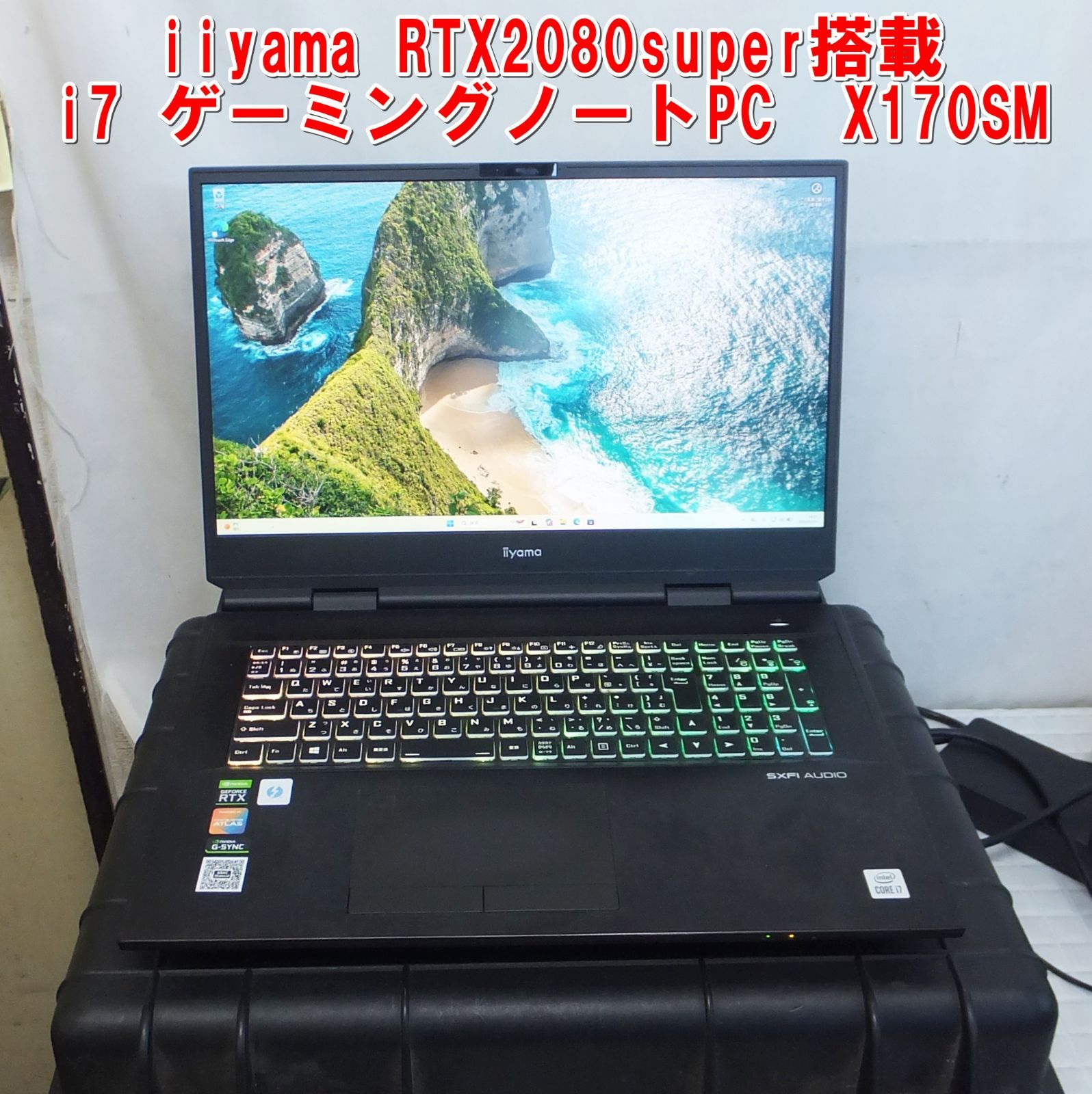 iiyama R802 RTX2080super i7 ゲーミングノートPC - メルカリ