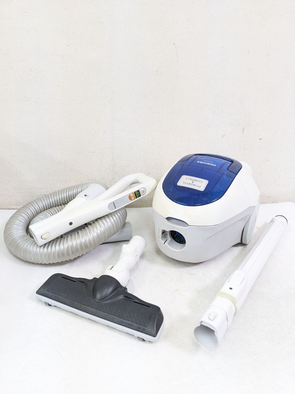 TOSHIBA VC-PC7A-L 2013年製 紙パック式掃除機 - メルカリ