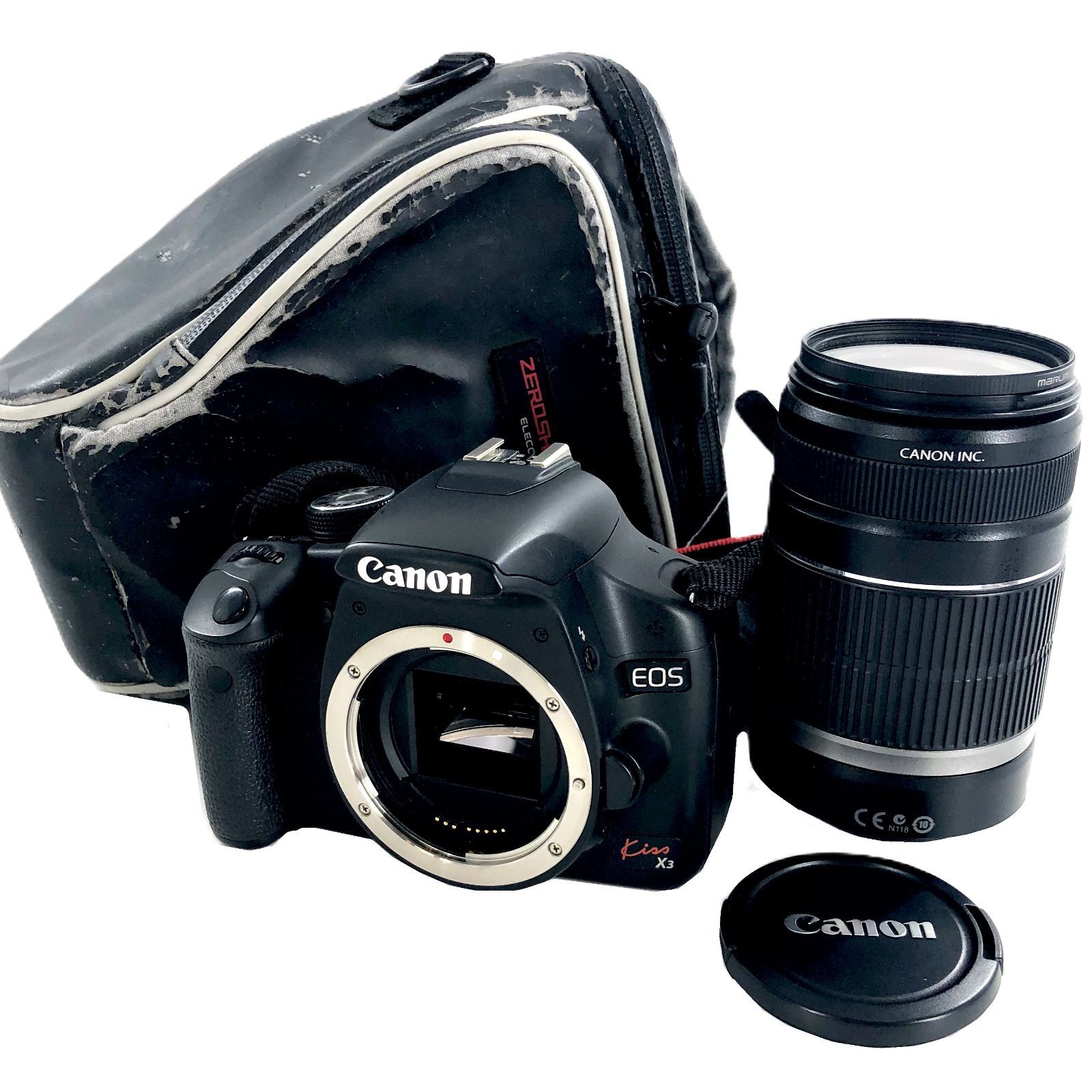 CANON キヤノン EOS Kiss x3 レンズ 55-250mm 1:4-5.6 Φ58mm デジタル