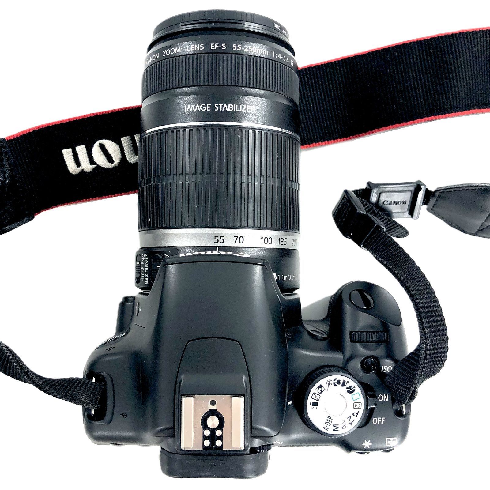 CANON キヤノン EOS Kiss x3 レンズ 55-250mm 1:4-5.6 Φ58mm デジタル