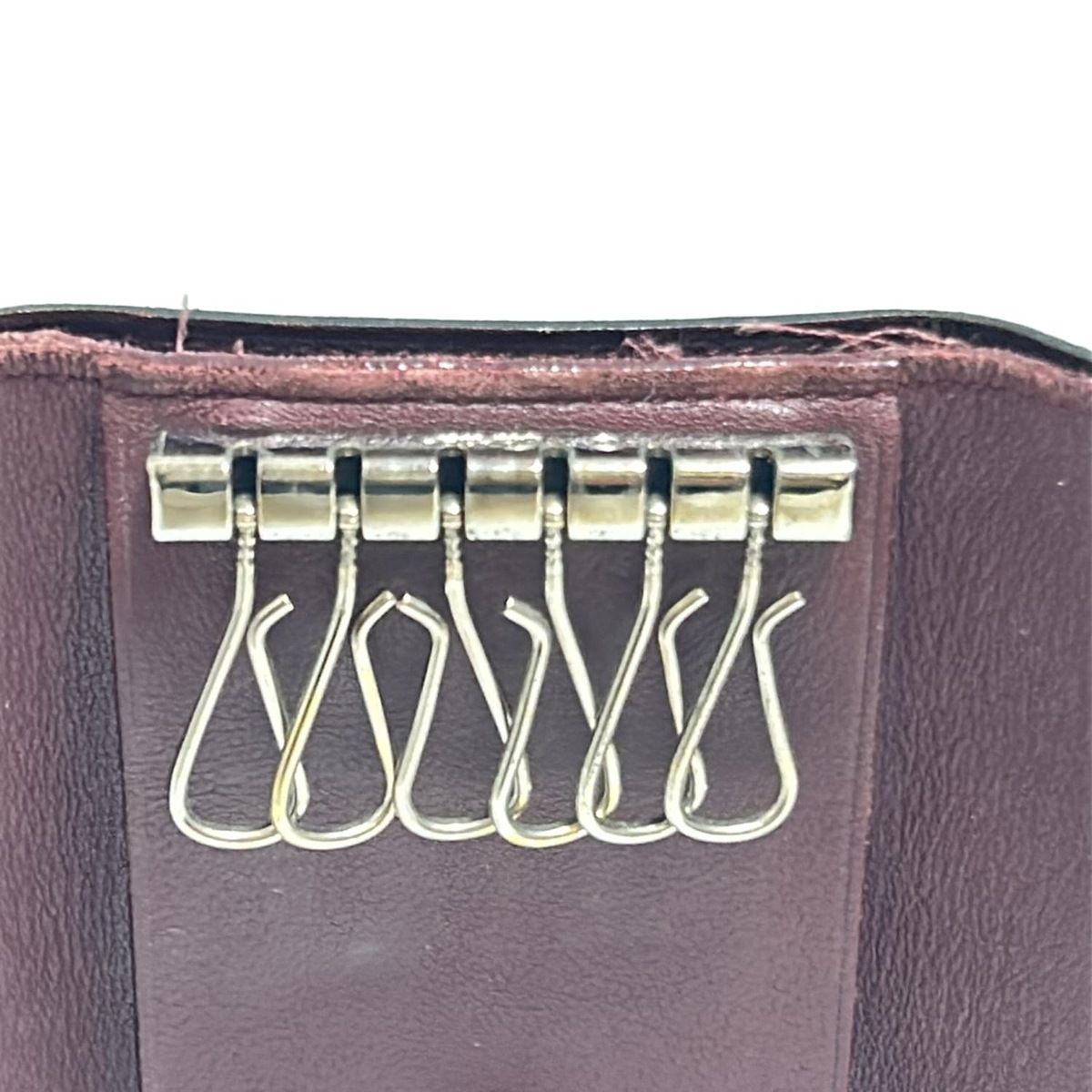 Cartier(カルティエ) キーケース カボション 黒 6連フック レザー