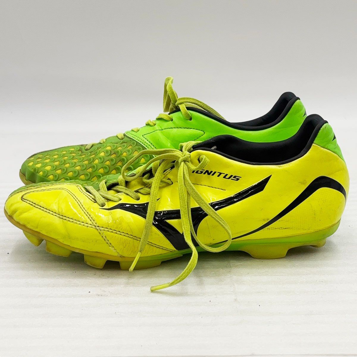 ミズノ イグニタス 4 MD サッカースパイク 26.5cm イエロー P1GA163245