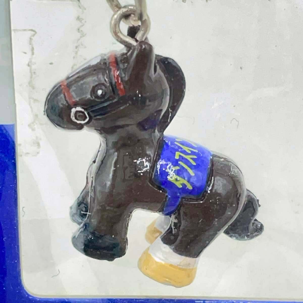 未使用】SANTA ダンスインザムード GI ホースストラップ 競馬 サンタ