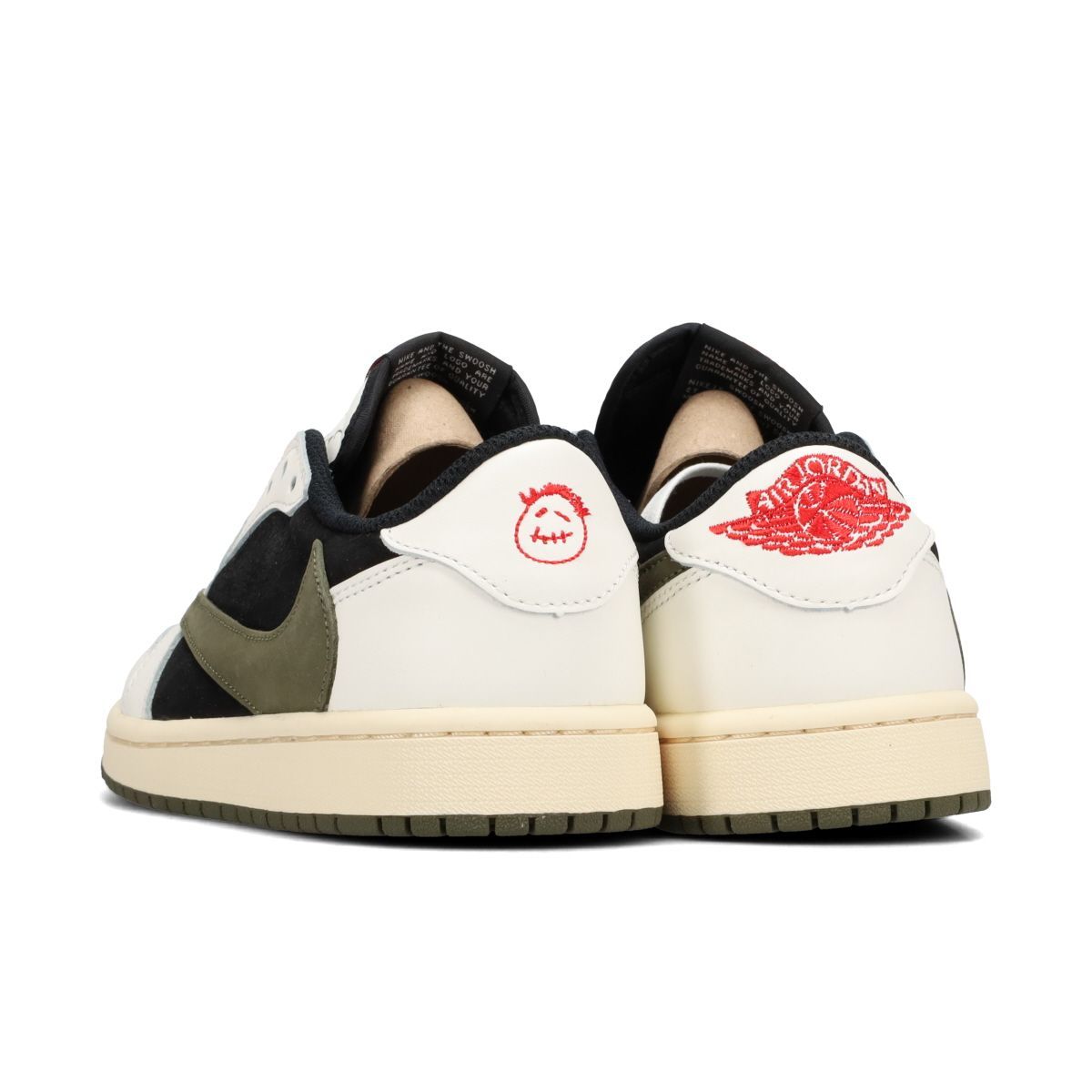 NIKE WMNS AIR JORDAN 1 LOW OG SP -TRAVIS SCOTT- SAIL/UNIVERSITY 
