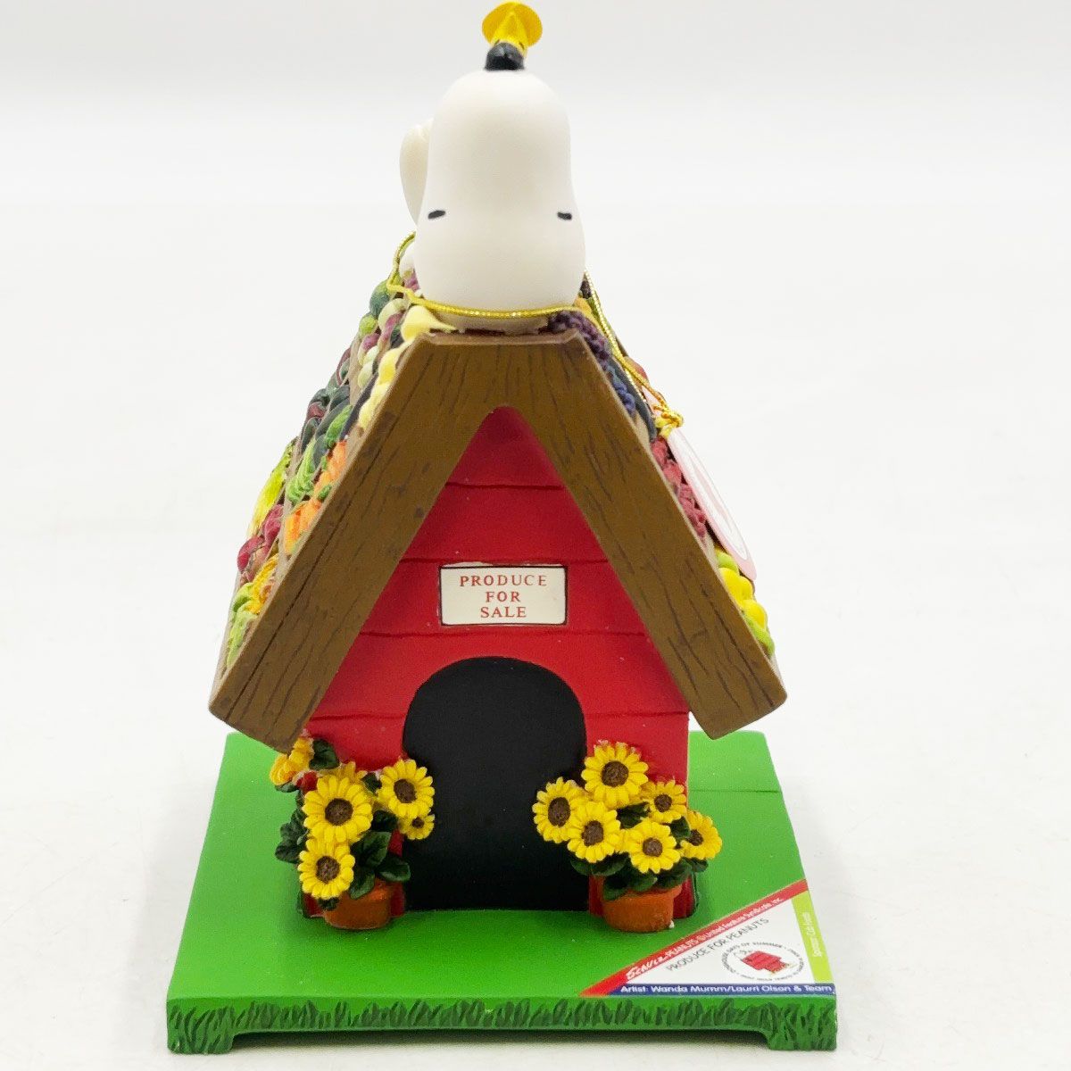 未使用】WESTLAND スヌーピー フィギュア ドッグハウス 野菜 8632