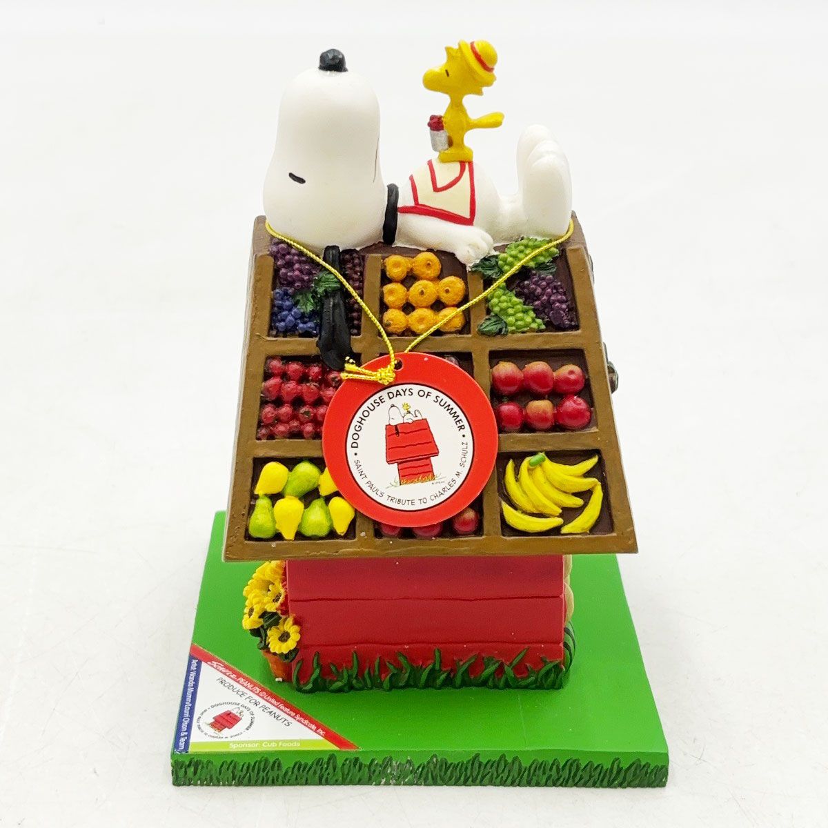 未使用】WESTLAND スヌーピー フィギュア ドッグハウス 野菜 8632