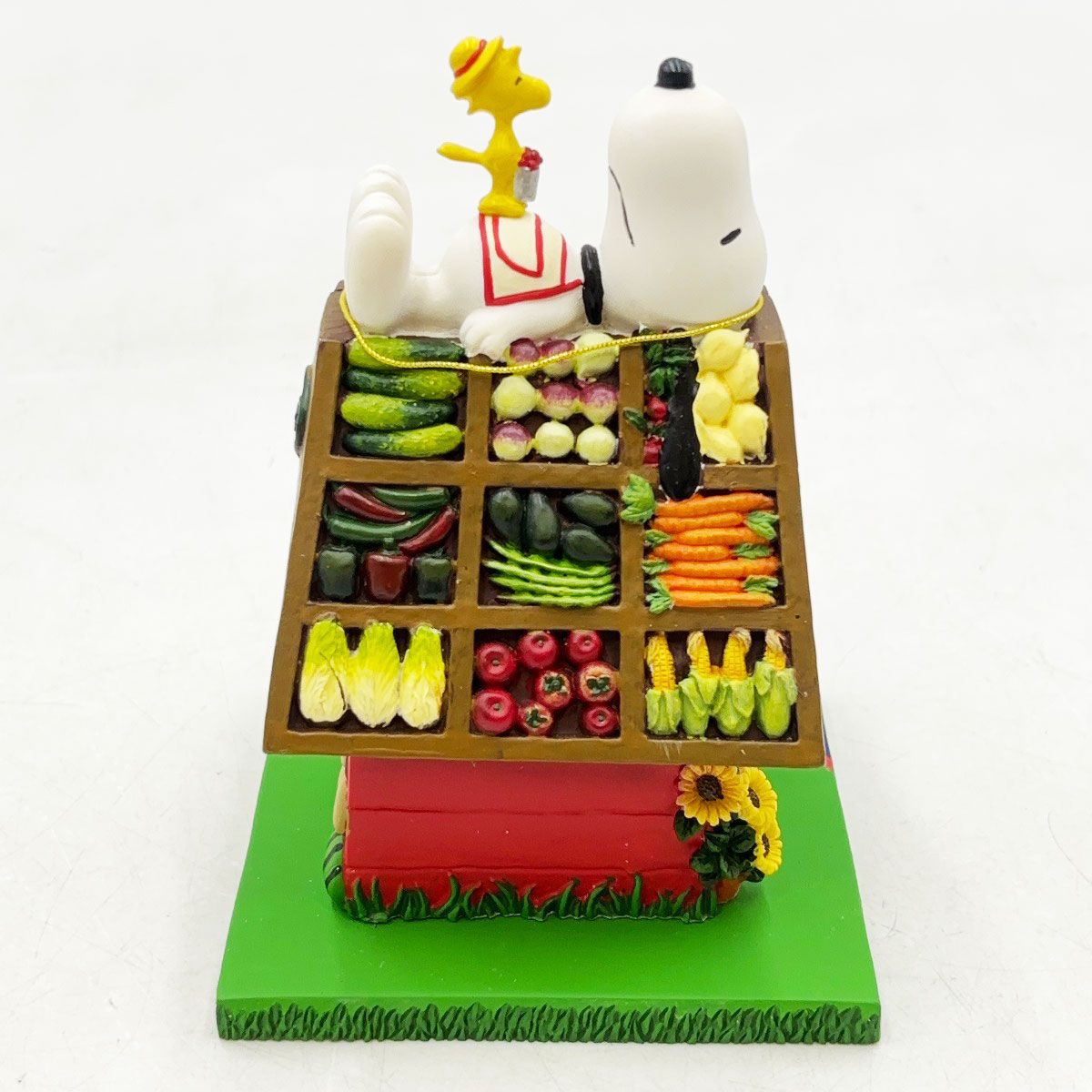 未使用】WESTLAND スヌーピー フィギュア ドッグハウス 野菜 8632