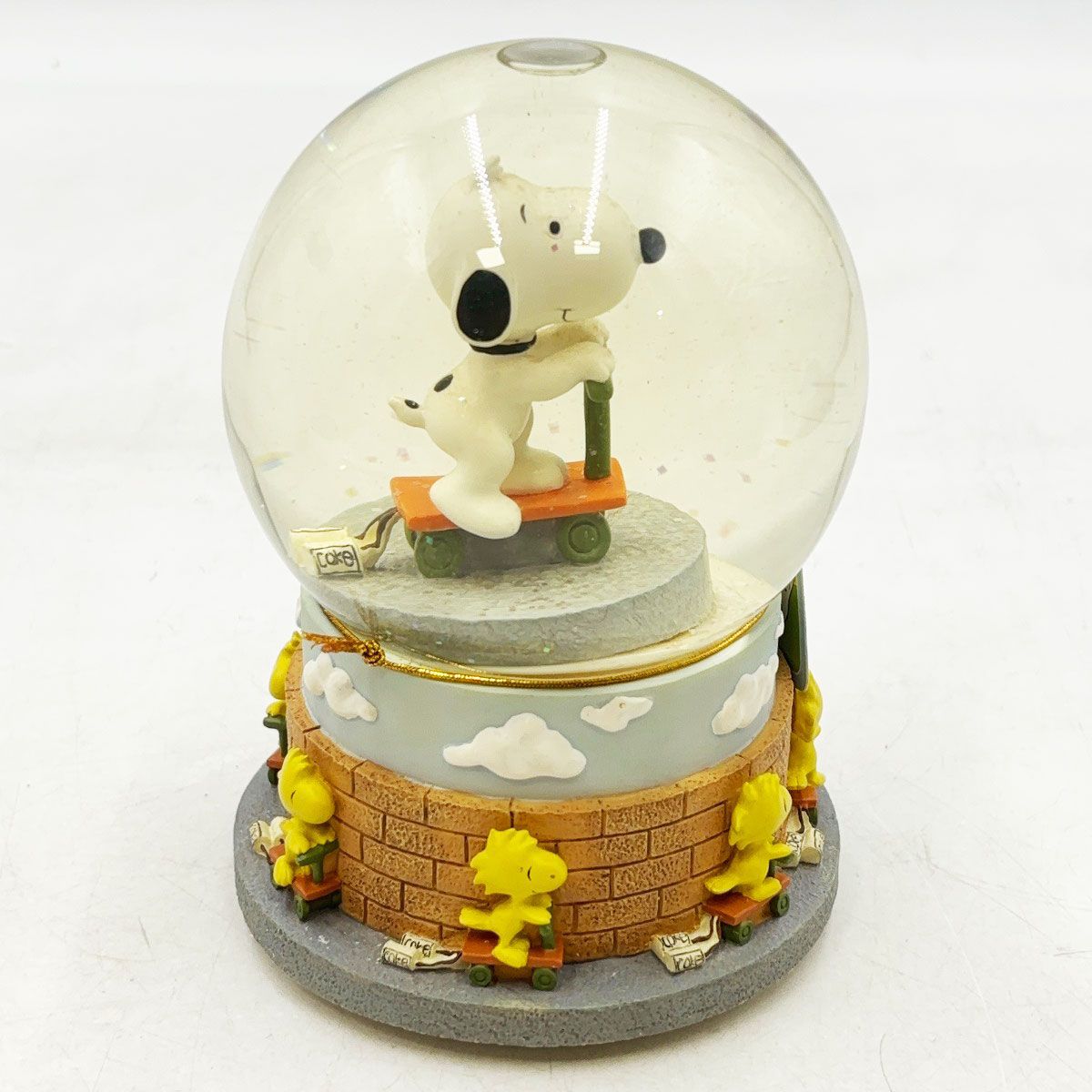 未使用】WESTLAND スヌーピー＆ウッドストック オルゴール フィギュア