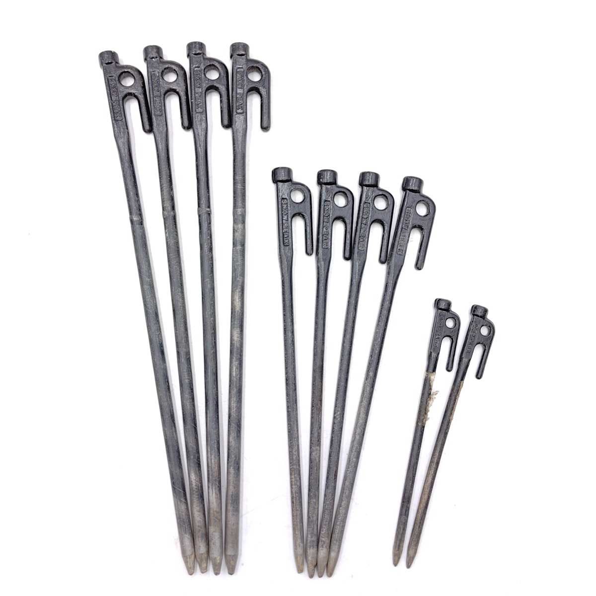 計10本セット] スノーピーク ソリッドステーク20×2本 / 30×4本 / 40×4