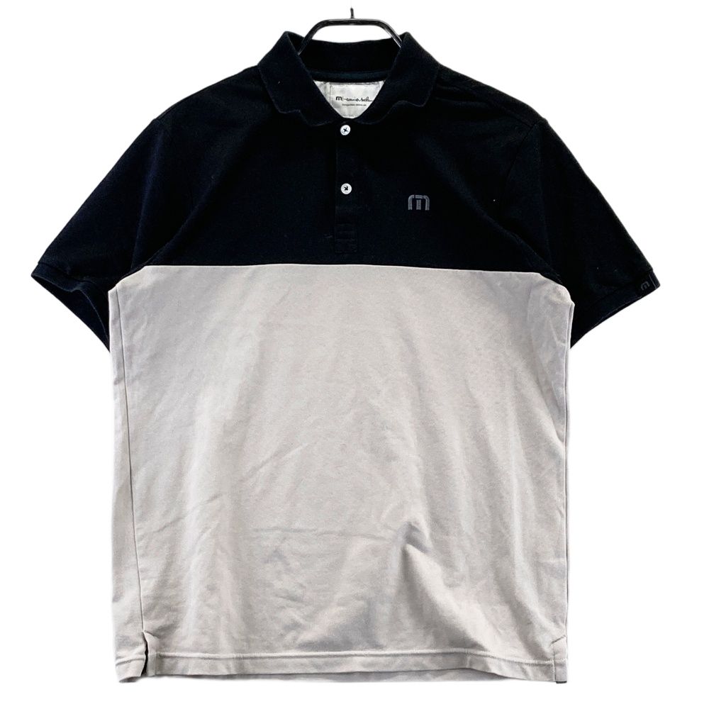 サイズ：2 CPG GOLF シーピージーゴルフ 半袖ハーフジップポロシャツ